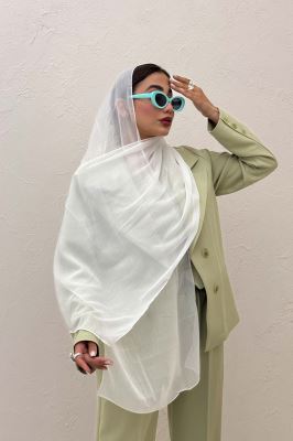 شال ساده حریر