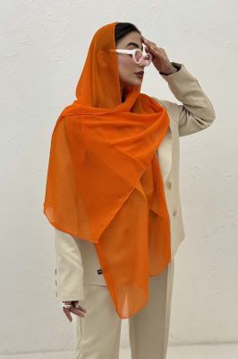 شال ساده حریر