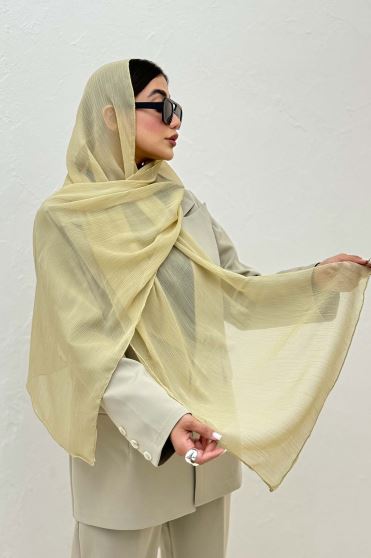 شال ساده حریر