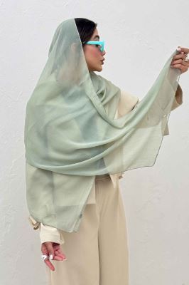 شال ساده حریر