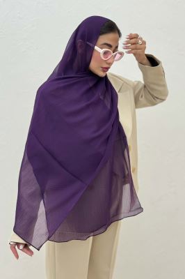 شال ساده حریر