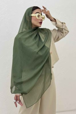 شال ساده حریر