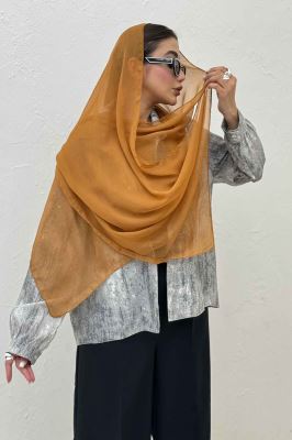 شال ساده حریر