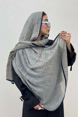 شال نخی طرح گندمی