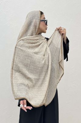 شال نخی طرح گندمی