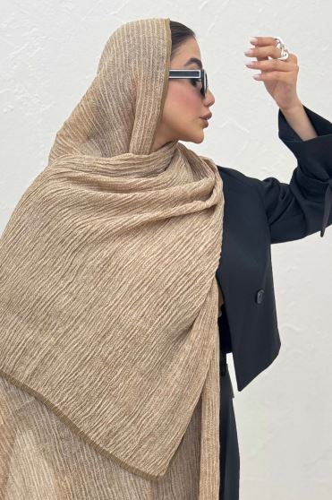 شال نخی طرح گندمی