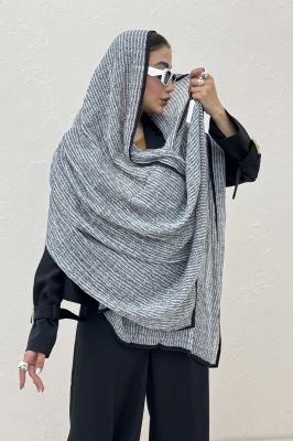 شال نخی طرح گندمی