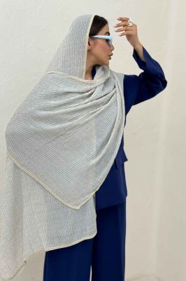 شال نخی طرح گندمی