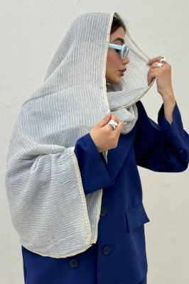 شال نخی طرح گندمی