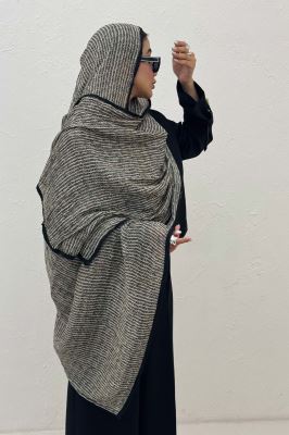 شال نخی طرح گندمی