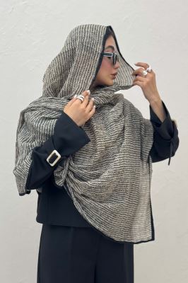 شال نخی طرح گندمی