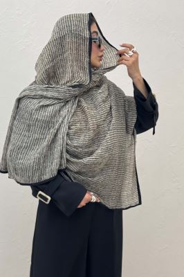 شال نخی طرح گندمی