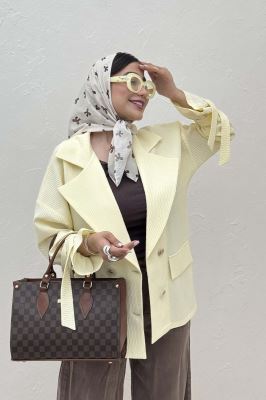 مانتو آستین بند دار ماگنولیا