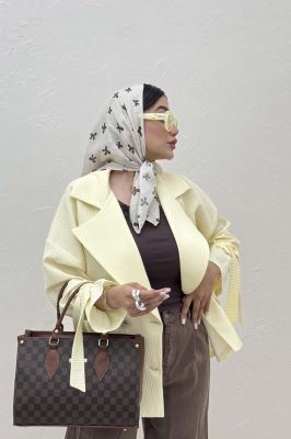 مانتو آستین بند دار ماگنولیا