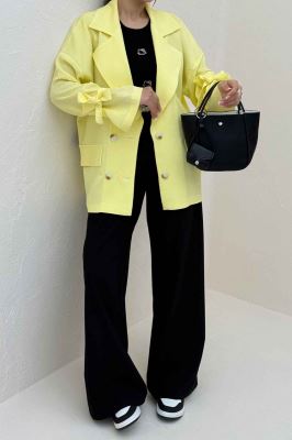 مانتو آستین بند دار ماگنولیا