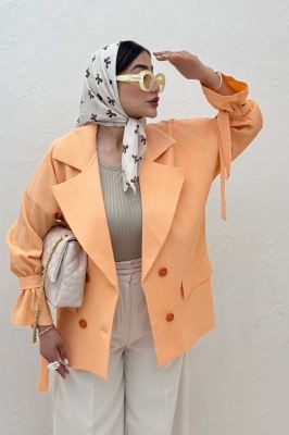 مانتو آستین بند دار ماگنولیا