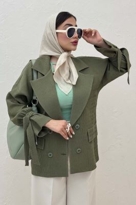 مانتو آستین بند دار ماگنولیا