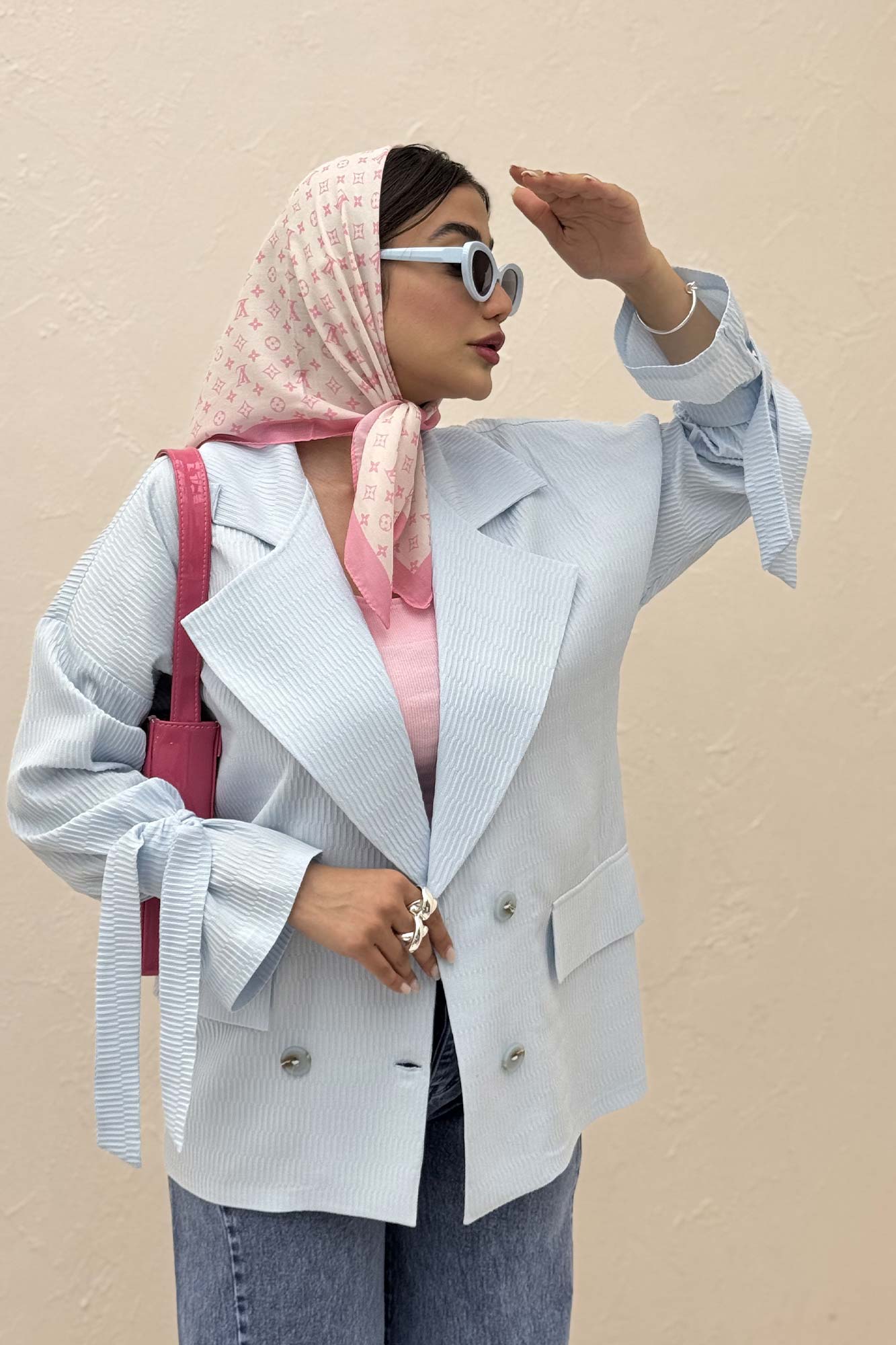 مانتو آستین بند دار ماگنولیا