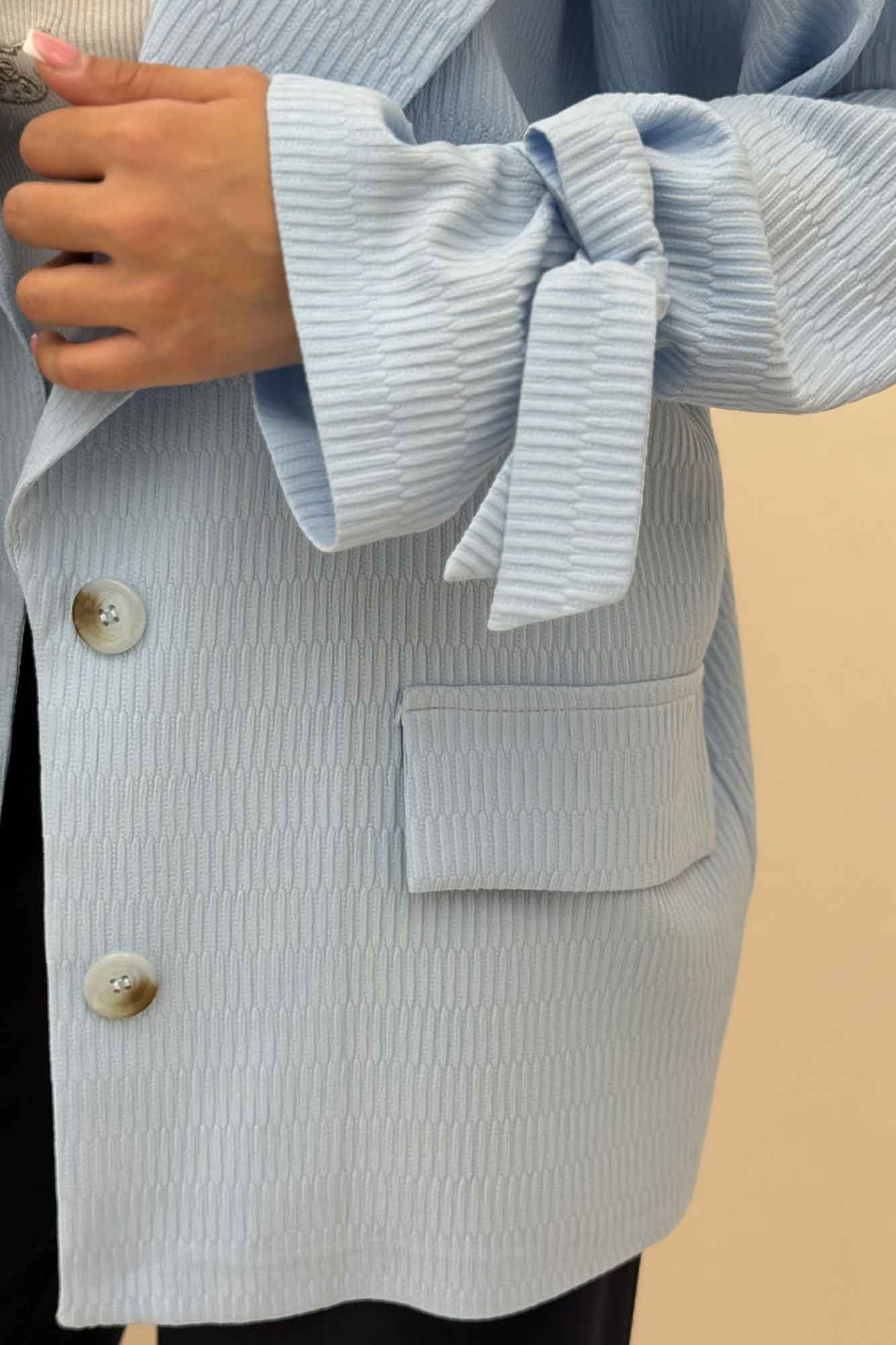 مانتو آستین بند دار ماگنولیا