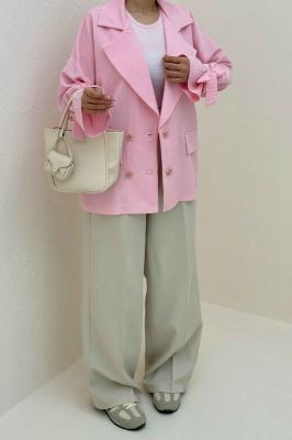 مانتو آستین بند دار ماگنولیا