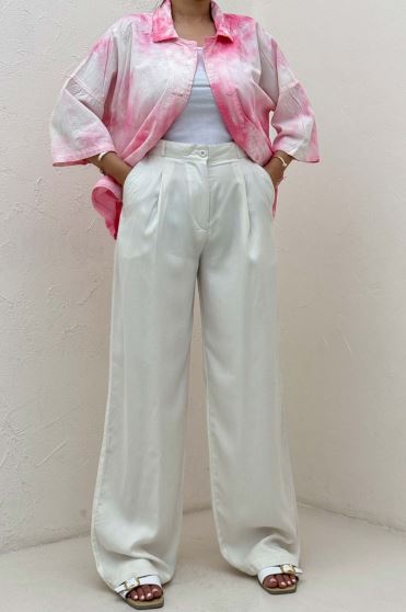 شلوار بگ سیلک L