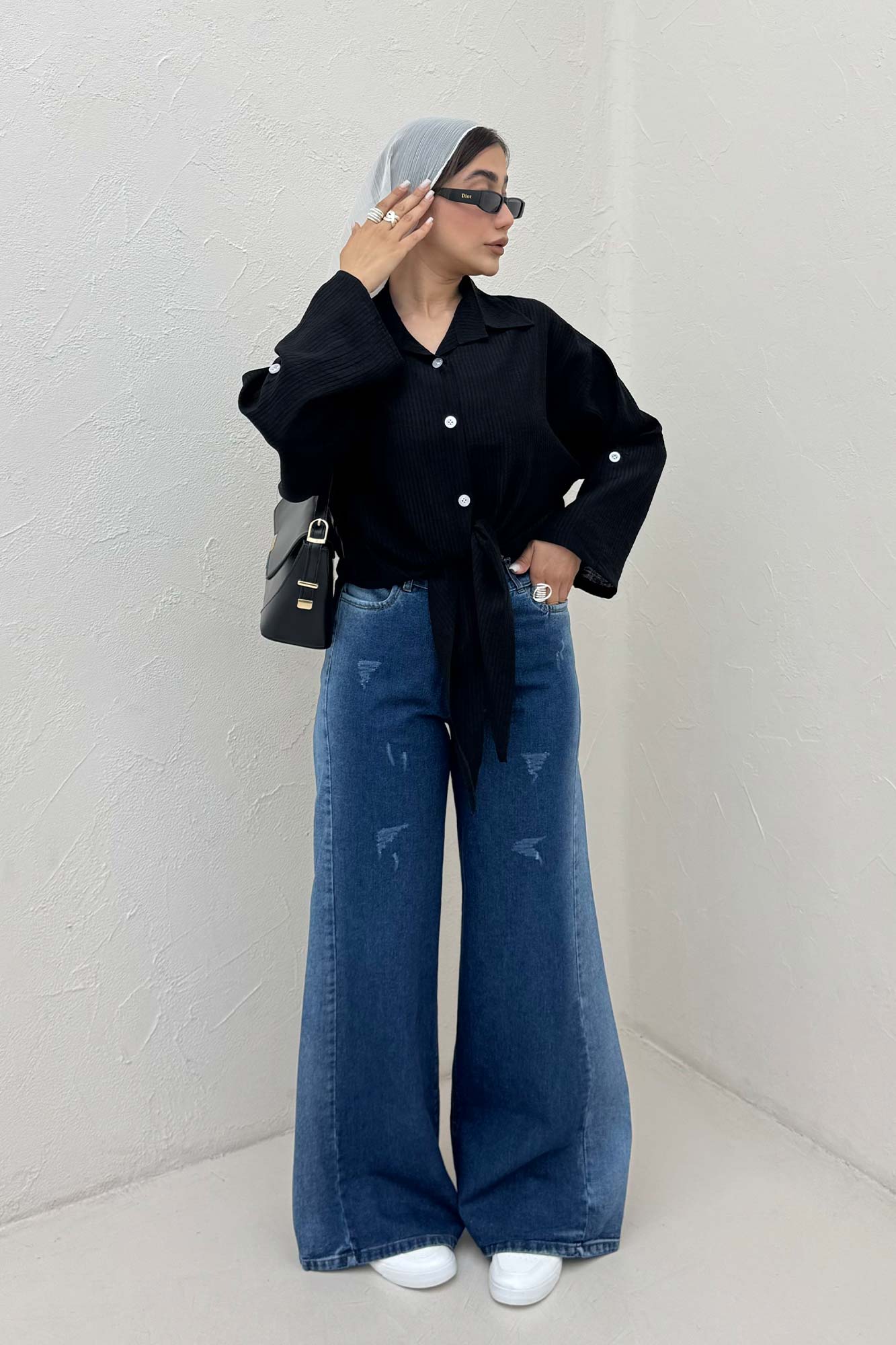 شومیز پایین گره مالدیو