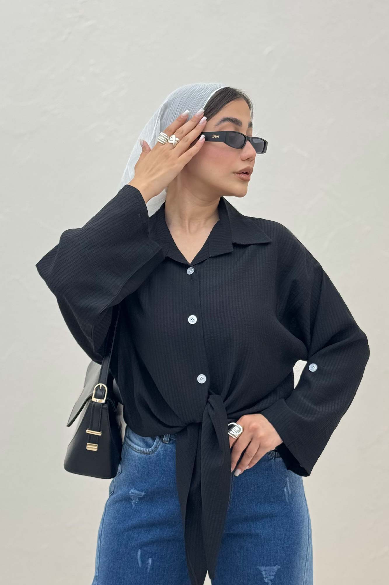 شومیز پایین گره مالدیو