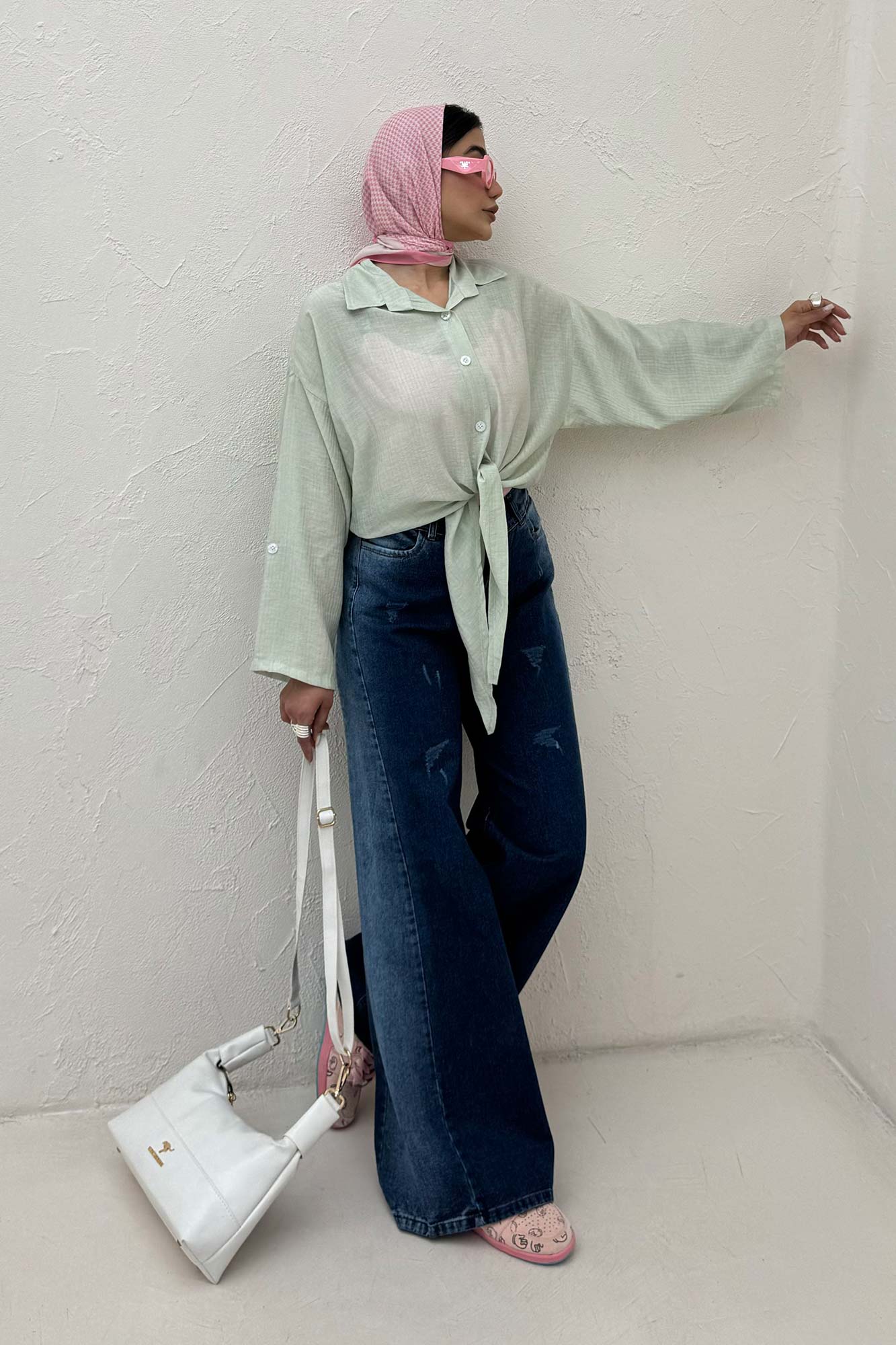 شومیز پایین گره مالدیو