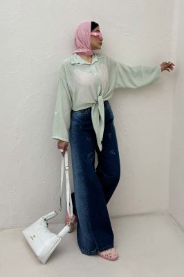 شومیز پایین گره مالدیو