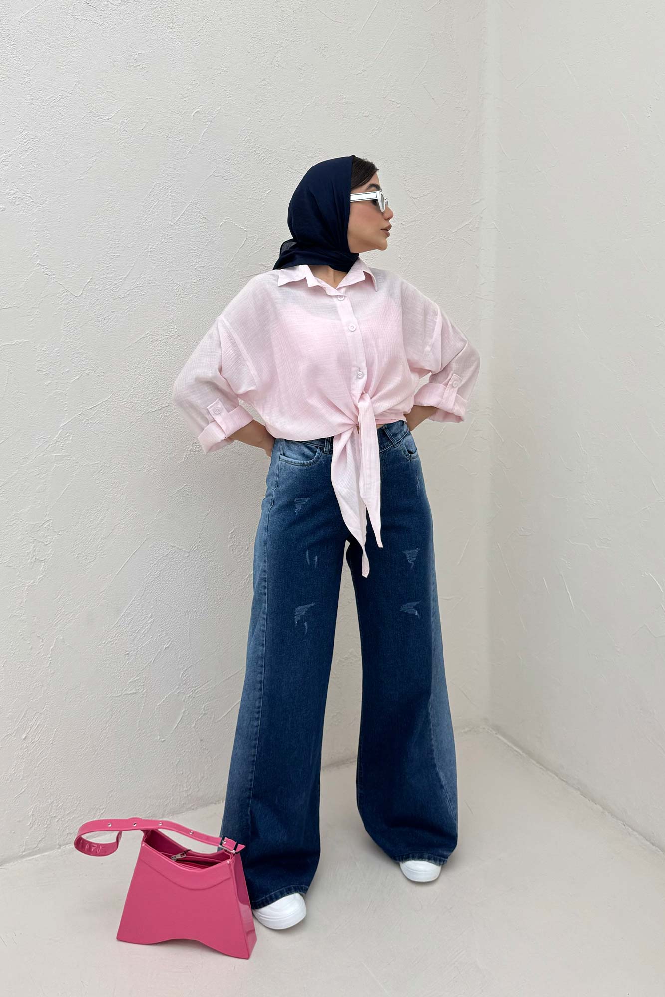 شومیز پایین گره مالدیو