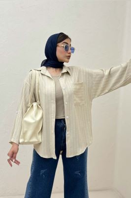 شومیز لینن دیپلمات تک جیب 