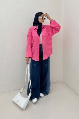 شومیز لینن دیپلمات تک جیب 