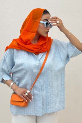 شومیز آستین کوتاه parry راه راه