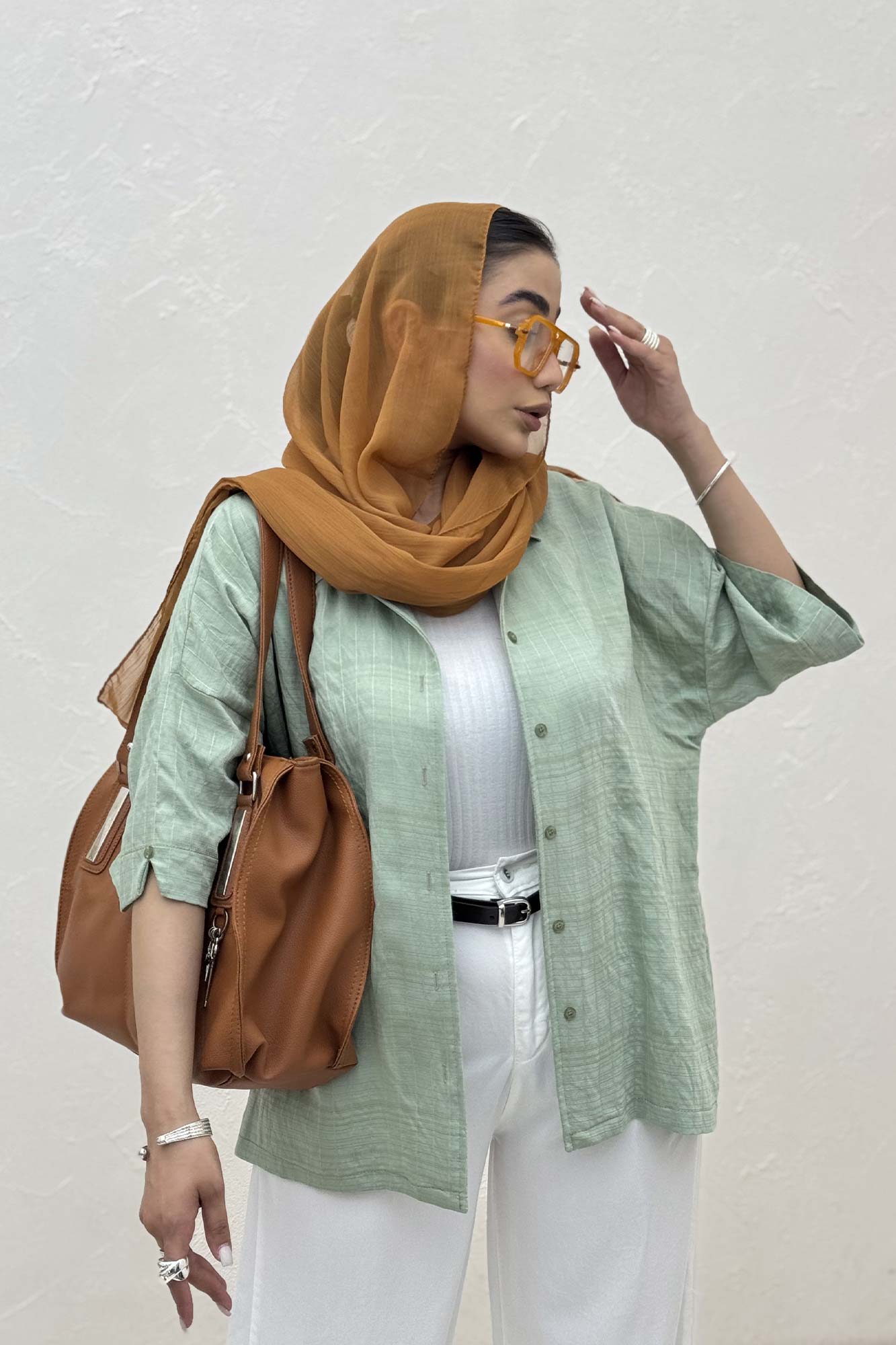 شومیز آستین کوتاه parry راه راه