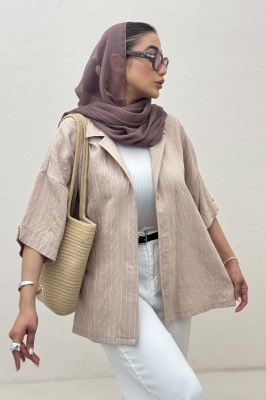 شومیز آستین کوتاه parry راه راه