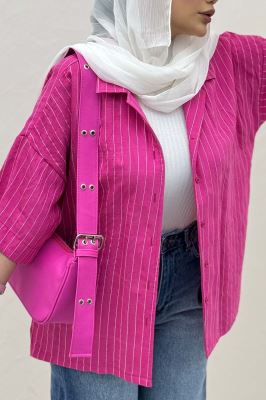 شومیز آستین کوتاه parry راه راه