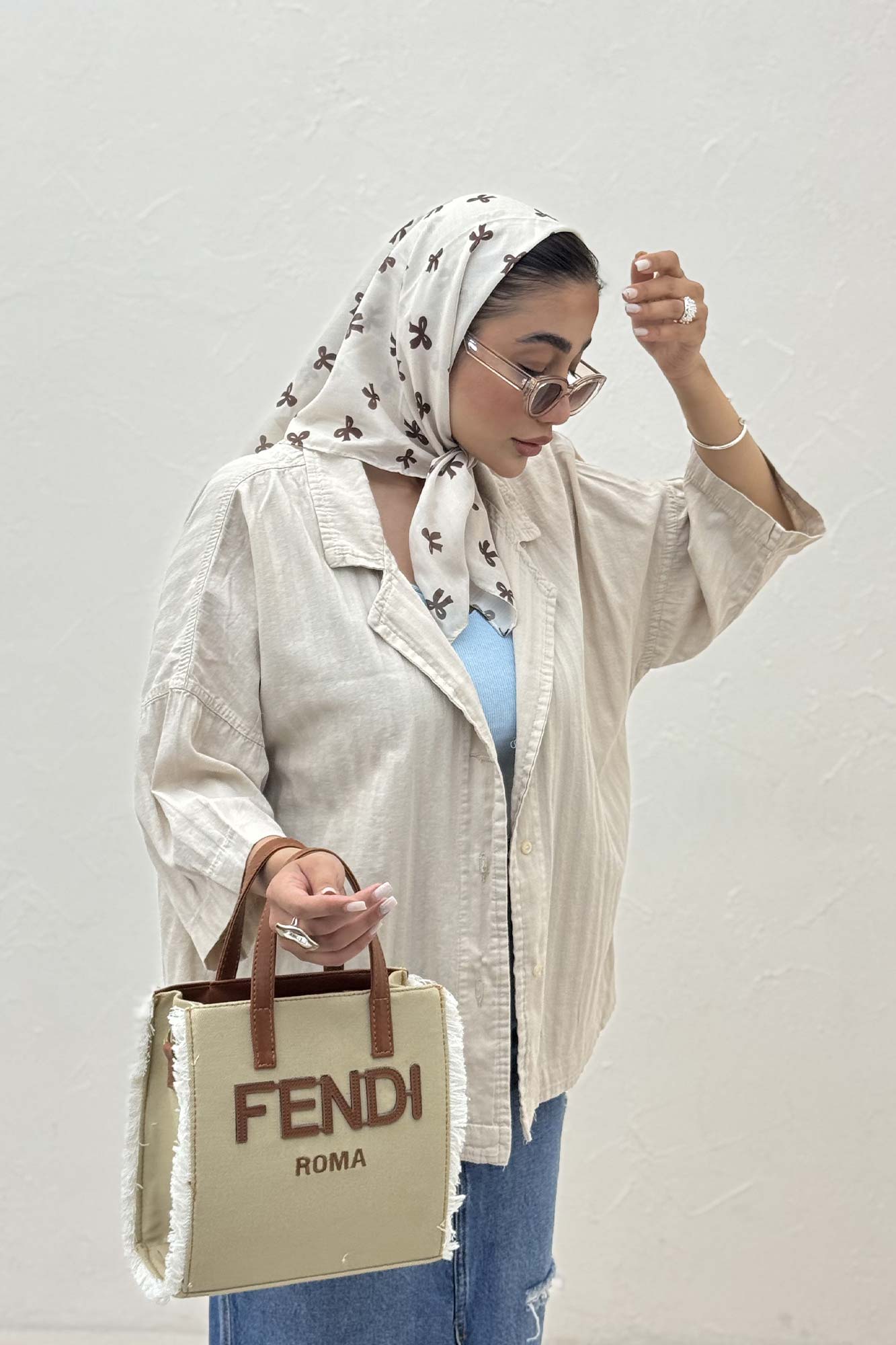 مانتو راه راه یقه شکاری TR