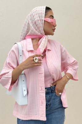 مانتو راه راه یقه شکاری TR