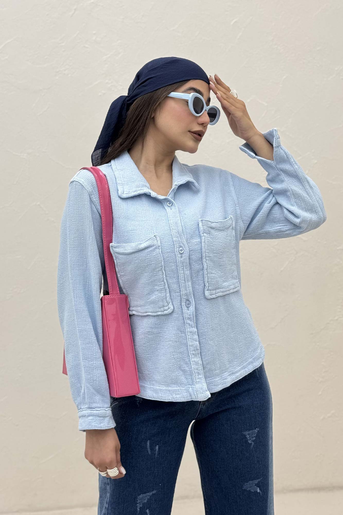 مانتو کنفی کوتاه دو جیب TR