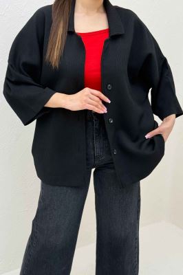 کت یقه شکاری آستین سه رب السا