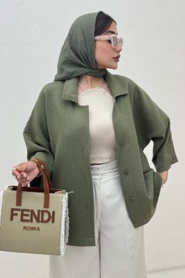 کت یقه شکاری آستین سه رب السا