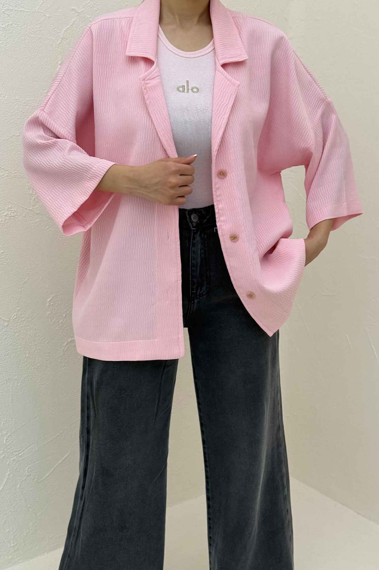 کت یقه شکاری آستین سه رب السا