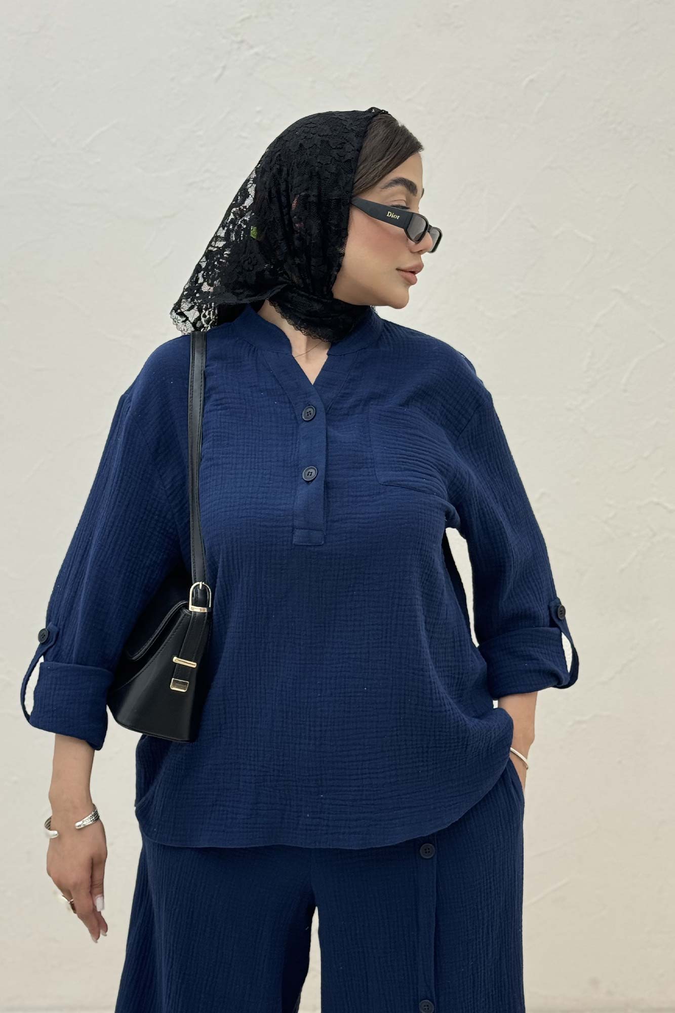 ست بلوز و شلوار دبل فیس آرسین