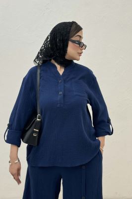 ست بلوز و شلوار دبل فیس آرسین