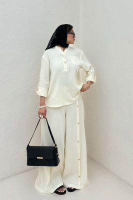 ست بلوز و شلوار دبل فیس آرسین