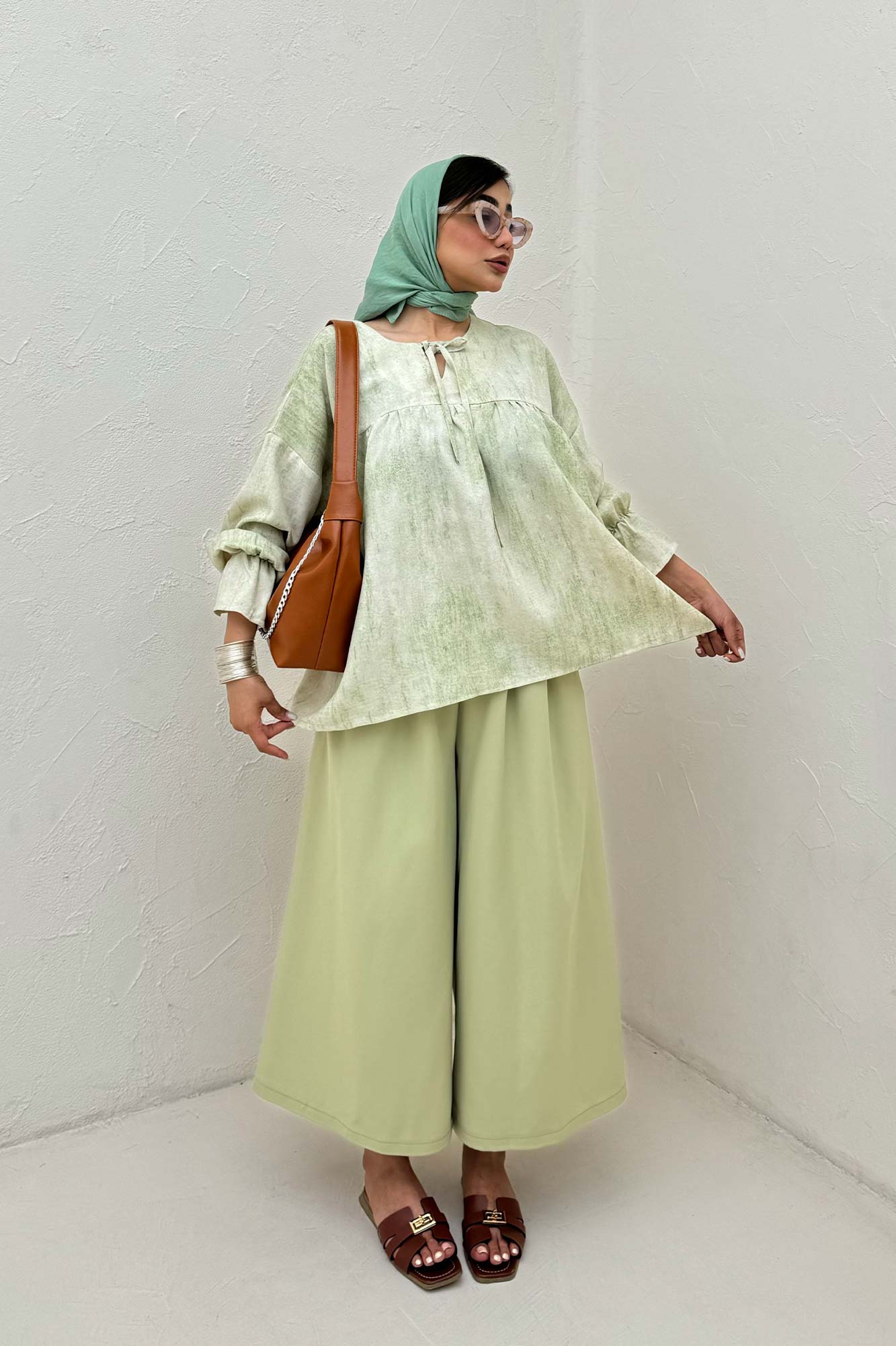 مانتو عروسکی پرینتی چیندار کد 1