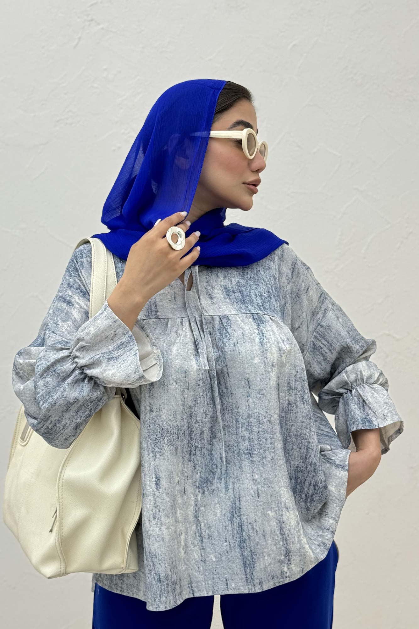 مانتو عروسکی پرینتی چیندار کد 1