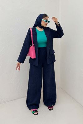 ست کت و شلوار شنل