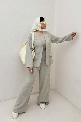 ست کت و شلوار شنل