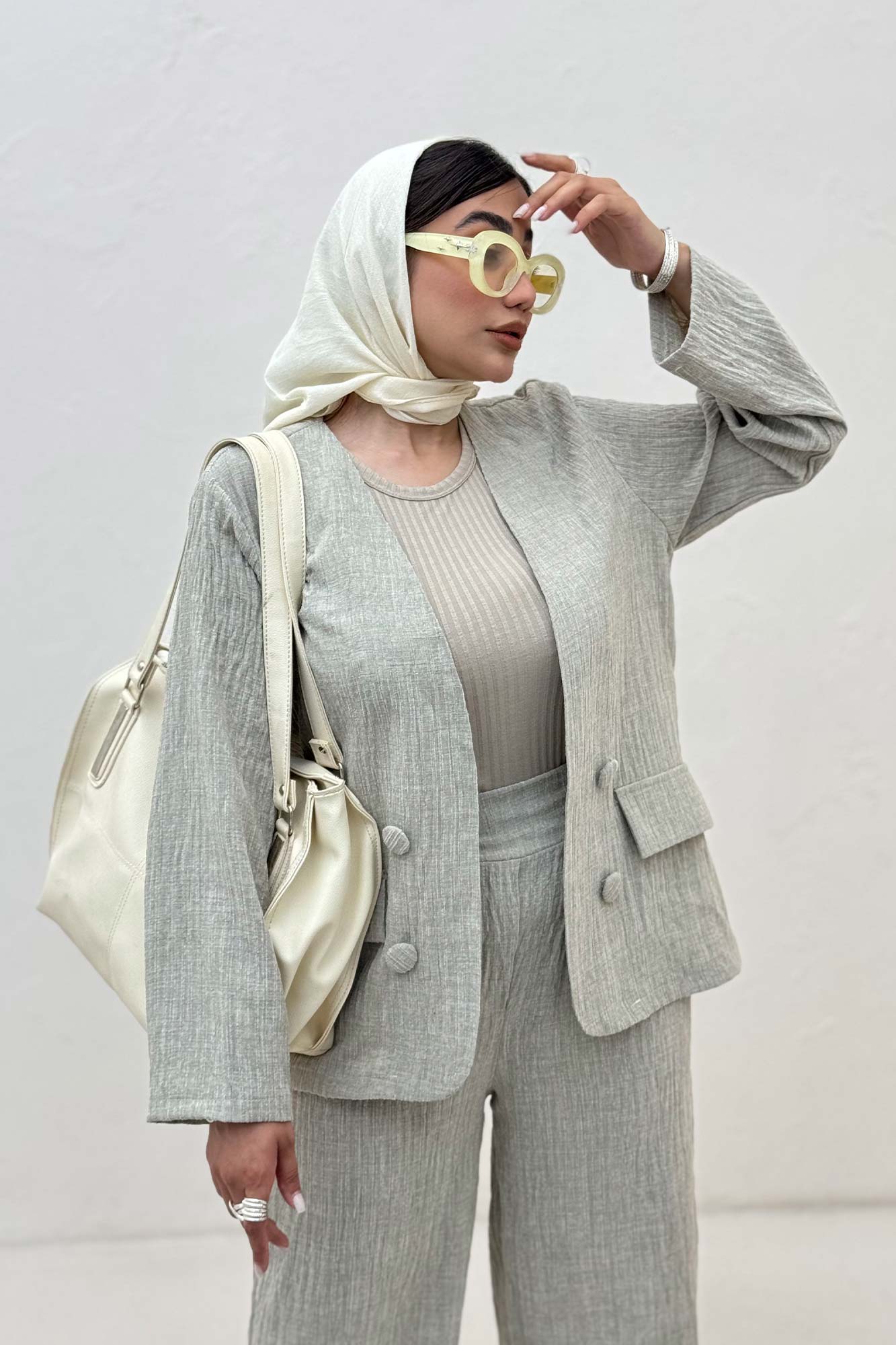 ست کت و شلوار شنل